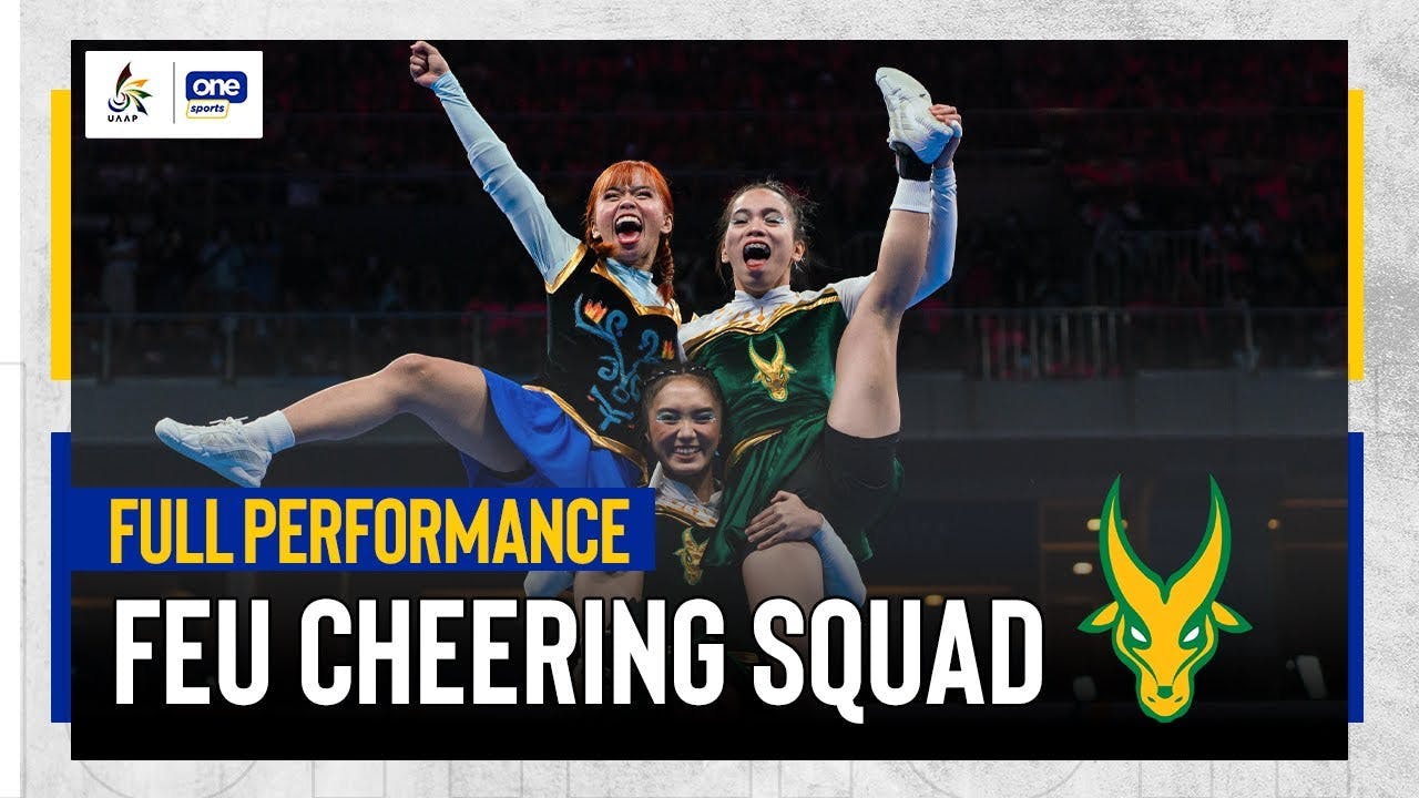 FEU Cheering Squad keep spot in UAAP CDC podium | Full Performance